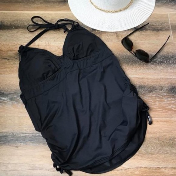 SOLD!!!  Lole Tankini Top, Black, Size XL. - Picture 1 of 10